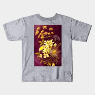 Colorful flowers Sally Kids T-Shirt